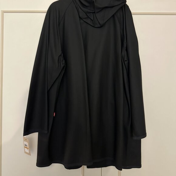 Levi's® Womens Hooded Water Resistant Midweight Raincoat - Picture 8 of 8